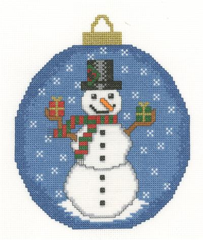 Snowman Ornament 82w x 100h Tracy Fuchs