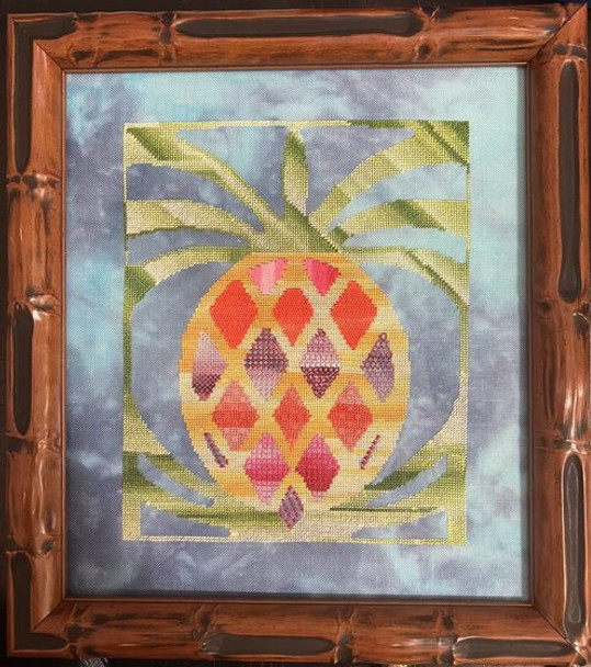 Abstract Pineapple 160 x 130 Salty Stitcher 22-2865 YT
