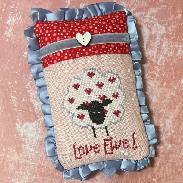 Love Ewe chart INCLUDING Heart Button Dirty Annie's Pre Order