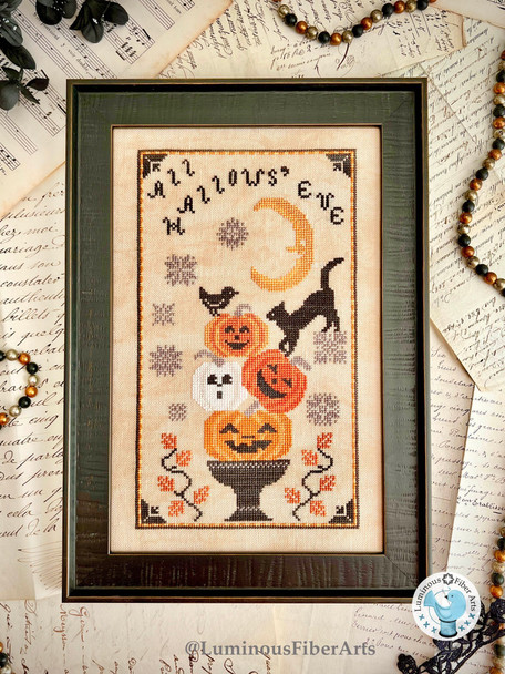 All Hallows' Eve  154H x 88W Luminous Fiber Arts