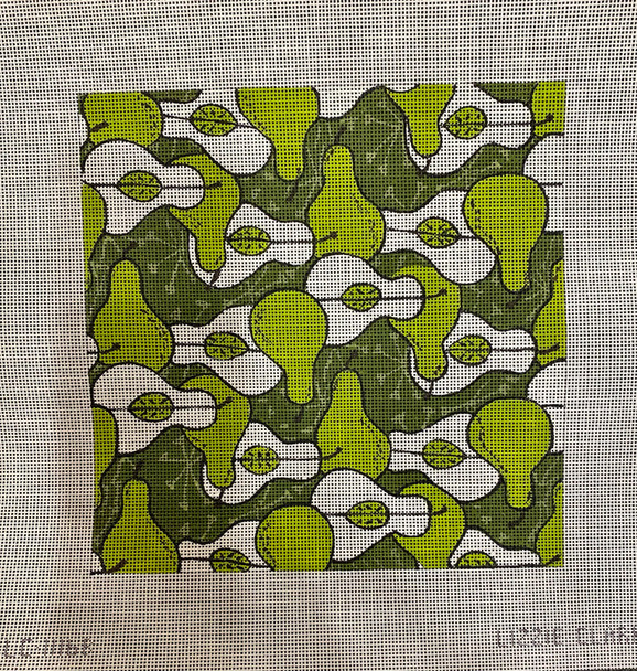 1116B 2017A Pears 10 x 10 13 Mesh Lizzie Clark Designs PreOrder