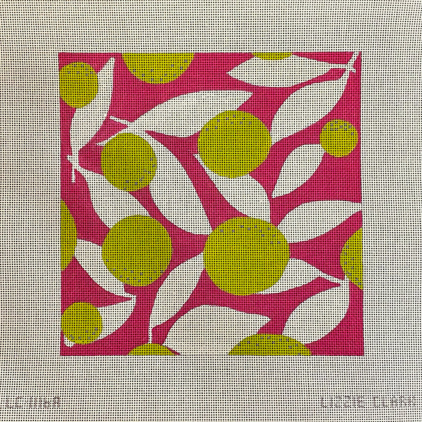 1116A Pink w/white  10 x 10 13 Mesh Lizzie Clark Designs PreOrder