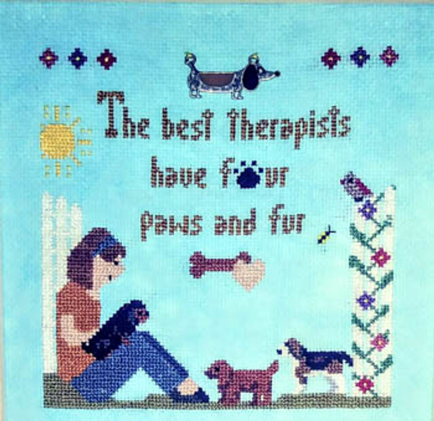 Best Therapists - Dogs by Sister Lou Stiches  20-1883
