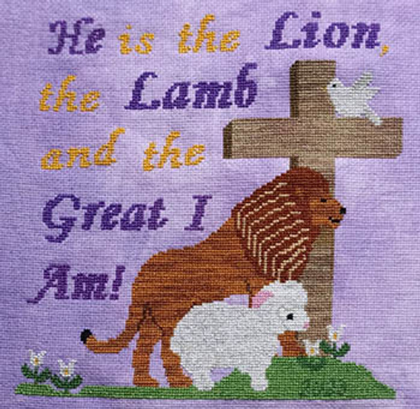 Lion, Lamb, I Am by Sister Lou Stiches 23-1635