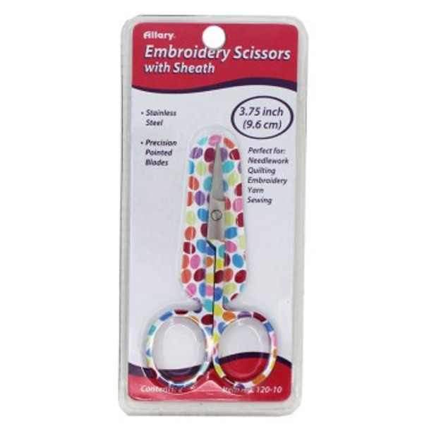 Embroidery Jelly Beans Scissors 3.75" (Item 120) by Allary Corporation 21-2165