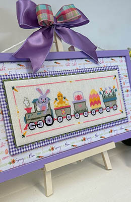 Easter Train 184w x 60h by Anabella's 23-1849 YT WAB194