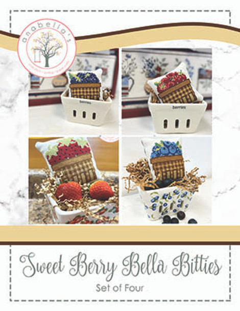 Sweet Berry Bella Bitties Set Of Four 49w x 48h by Anabella's 23-2145 YT
