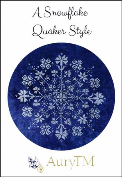 Snowflake Quaker Style 131 x 131 AuryTM 23-1885 YT