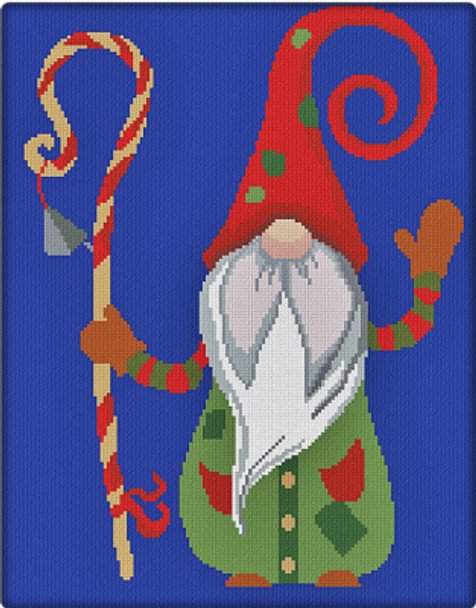 AAN727 Hello Gnome 133 x 177 Alessandra Adelaide Needleworks