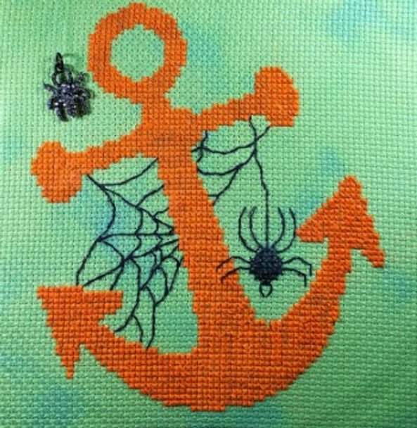 Anchor Series - Web Master 64w x 74h by Barefoot Needleart, LLC 22-2598