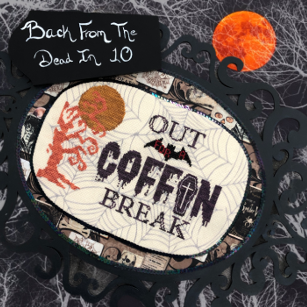 Coffin Break 130w x 84h by Barefoot Needleart, LLC 22-2605