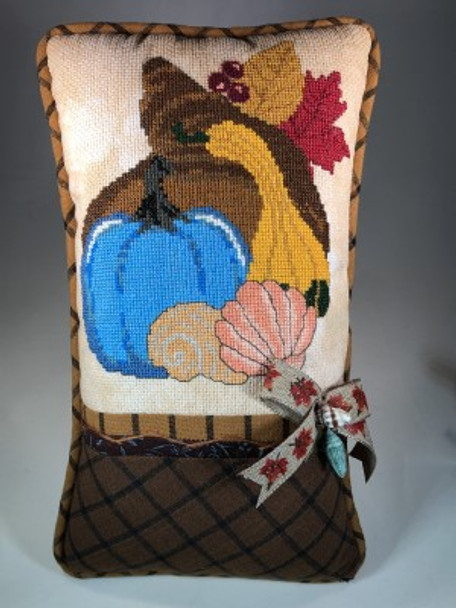 Giving Thanks By The Sea 88w x 96h by Barefoot Needleart, LLC 22-2607