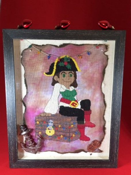 Pirate Series - Holly 117w x 174h by Barefoot Needleart, LLC 22-2631