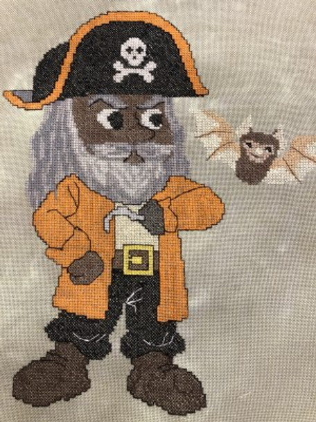 Pirate Series - Jack 126w x 150h by Barefoot Needleart, LLC 22-2632