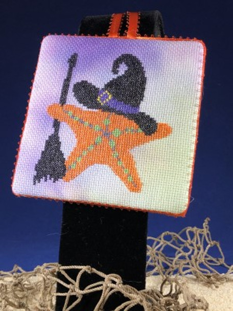 Witch Upon A Star 57w x 63h by Barefoot Needleart, LLC 22-2625 YT