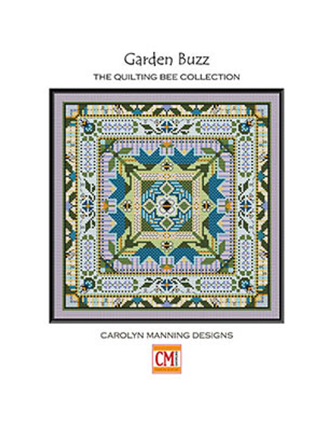 Garden Buzz 127w x 127h by CM Designs 23-2074 YT