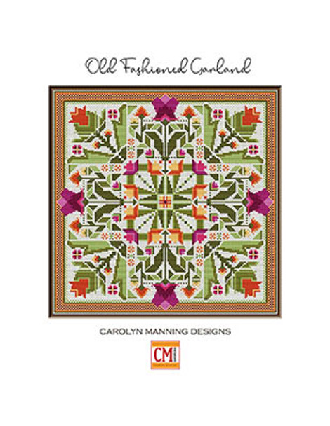 Old Fashioned Garland 169w x 169h by CM Designs 23-2286 YT