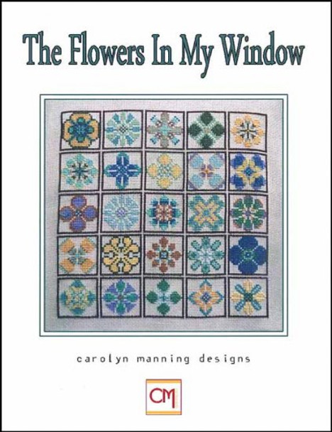 YT The Flowers In My Window 119w x 119h by CM Designs