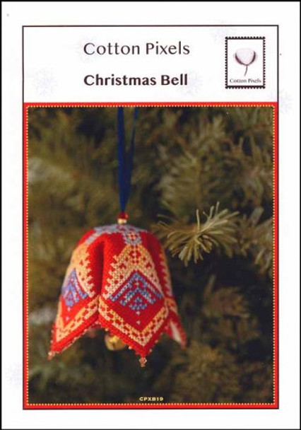 Christmas Bell 59 x 59 (twice) Cotton Pixels 22-1624 YT