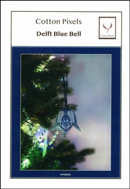 YT Delft Blue Bell 59 x 59 (twice) Cotton Pixels