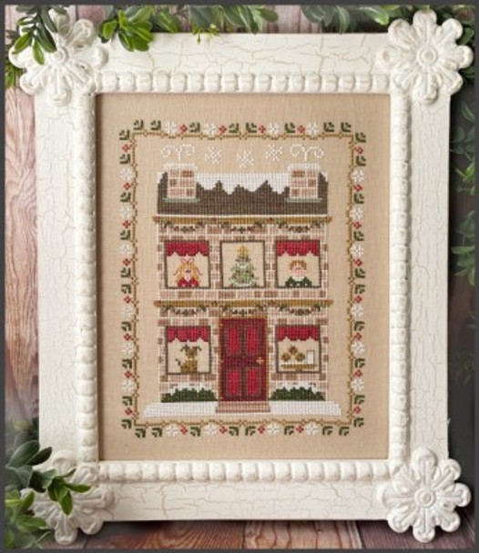 Waiting For Santa 101w x 135h by Country Cottage Needleworks 22-2828 YT