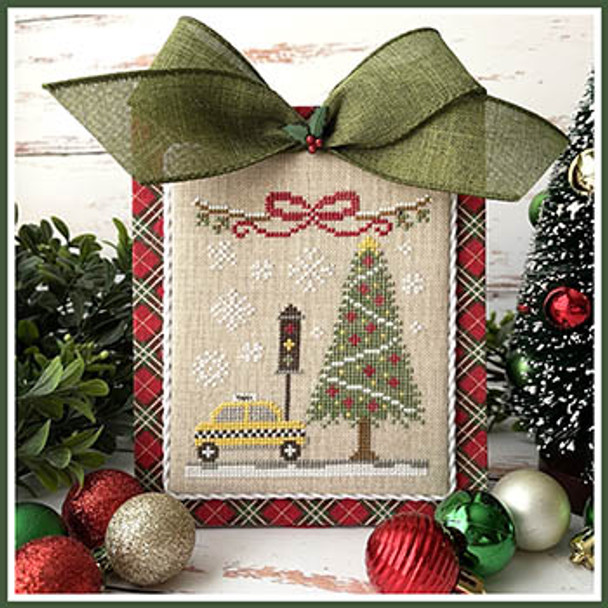 Big City Christmas - Street Scene 59w x 72h by Country Cottage Needleworks 23-1262 YT