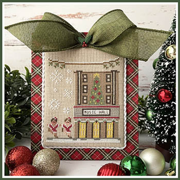 Big City Christmas - Music Hall 59w x 72h by Country Cottage Needleworks 23-1988 YT
