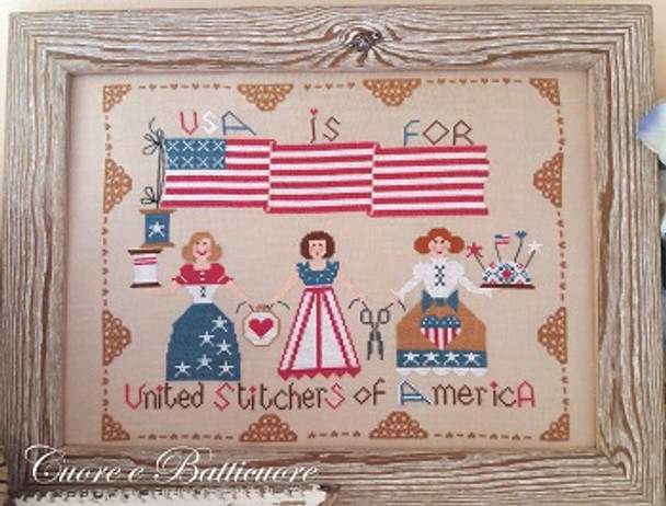 United Stitchers Of America 210w x 170h by Cuore E Batticuore 22-1974