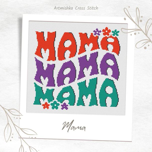 Mama Artmishka Counted Cross Stitch Pattern
