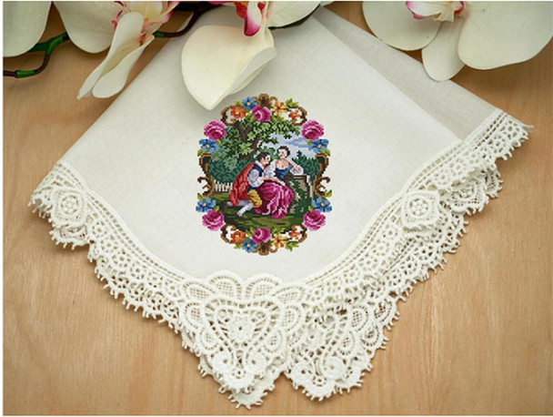 Romantic Scenery-A Antique Needlework Design