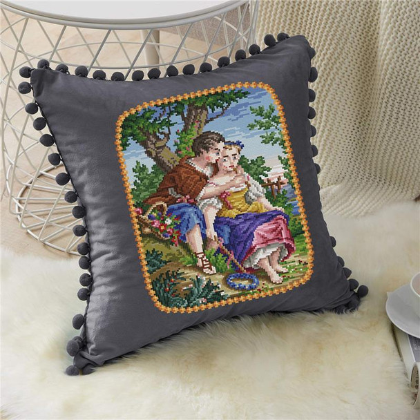 Young Romance- The Caress Antique Needlework Design