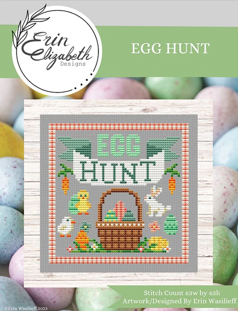 Egg Hunt 63 x 63 Erin Elizabeth Designs DD