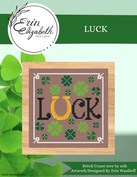 Luck 60 x 60 Erin Elizabeth Designs