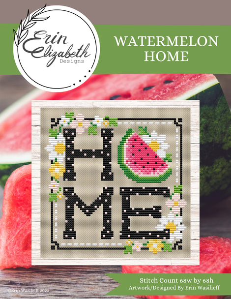 Watermelon Home 68 x 68 Erin Elizabeth Designs