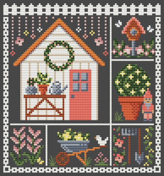 Garden Shed Erin Elizabeth Designs DD