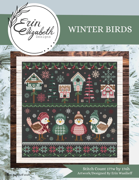 Winter Birds 177x 176 Erin Elizabeth Designs