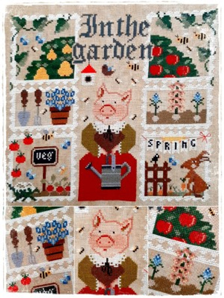 In The Garden 146 x 136 by Fairy Wool In The Wood 22-1584