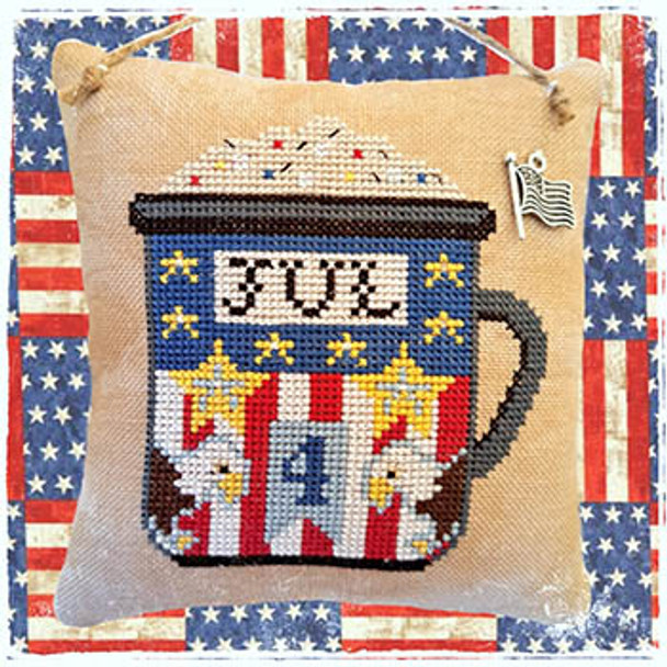 Months In A Mug - July 54w x 60h by Fairy Wool In The Wood 23-2155