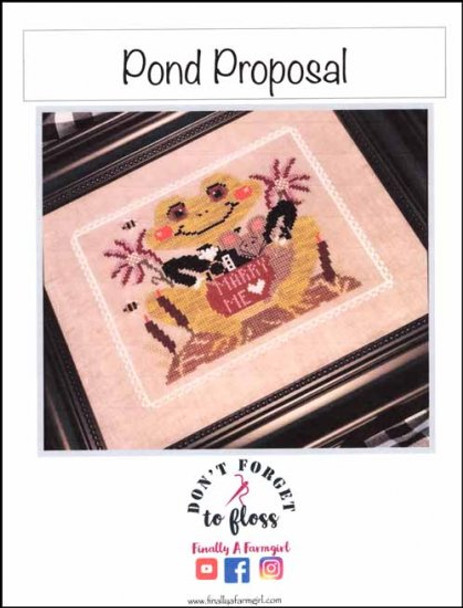 Pond Proposal 110w x 85h Finally A Farmgirl Designs 23-1610 YT