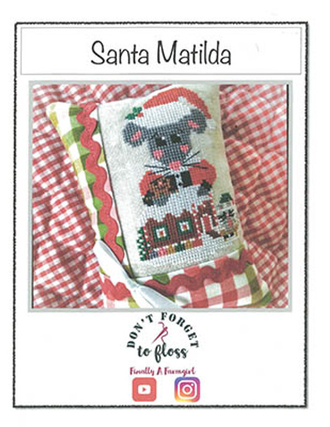 Santa Matilda  64w x 81h by Finally A Farmgirl Designs 23-1677
