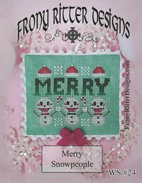 Merry Snowpeople by Frony Ritter Designs 23-1295