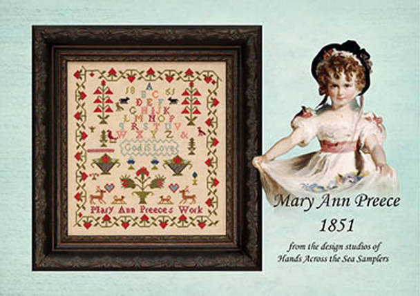 Mary Ann Preece by Hands Across The Sea Samplers 23-1024