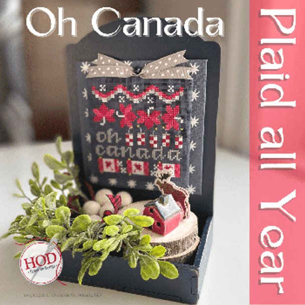 Oh Canada 51W x 51H by Hands On Design 23-1744 YT