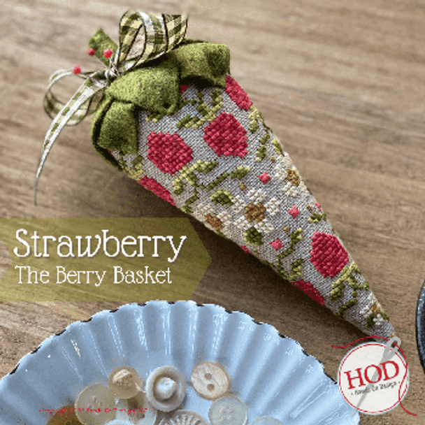 Strawberry - The Berry Basket 86W x 68H by Hands On Design 23-2310 YT