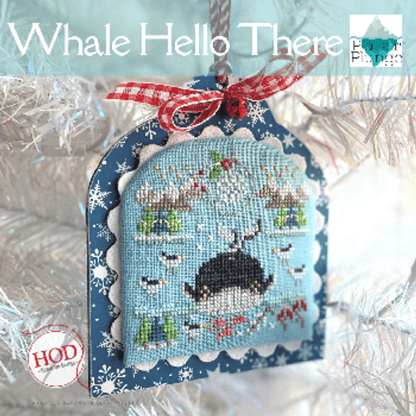 Whale Hello There 51W x 52H by Hands On Design 23-1747 YT