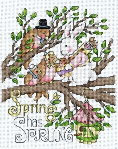 Spring Has Sprung  85w x 103hby Imaginating 22-1469 YT