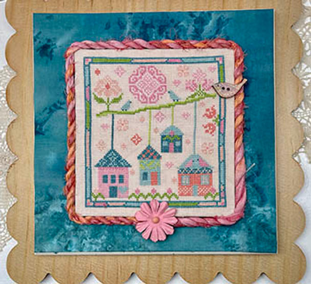 Spring Cottages 87 x 93 by Jan Hicks Creates 23-1440 YT