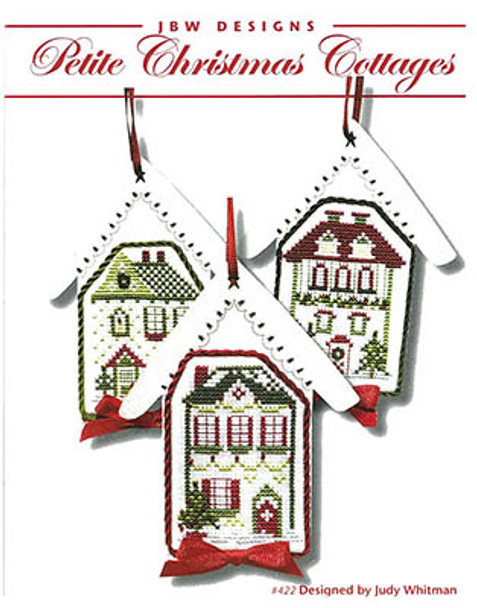 Petite Christmas Cottages 31w x 43h. by JBW Designs 22-2292 YT