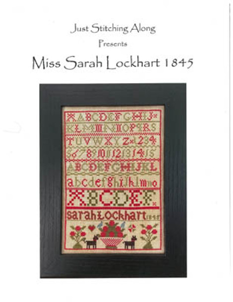 Miss Sarah Lockhart 1845 91w x 123h by Just Stitching Along 22-1383