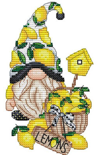 Lemon Gnome by Les Petites Croix De Lucie 21-1720